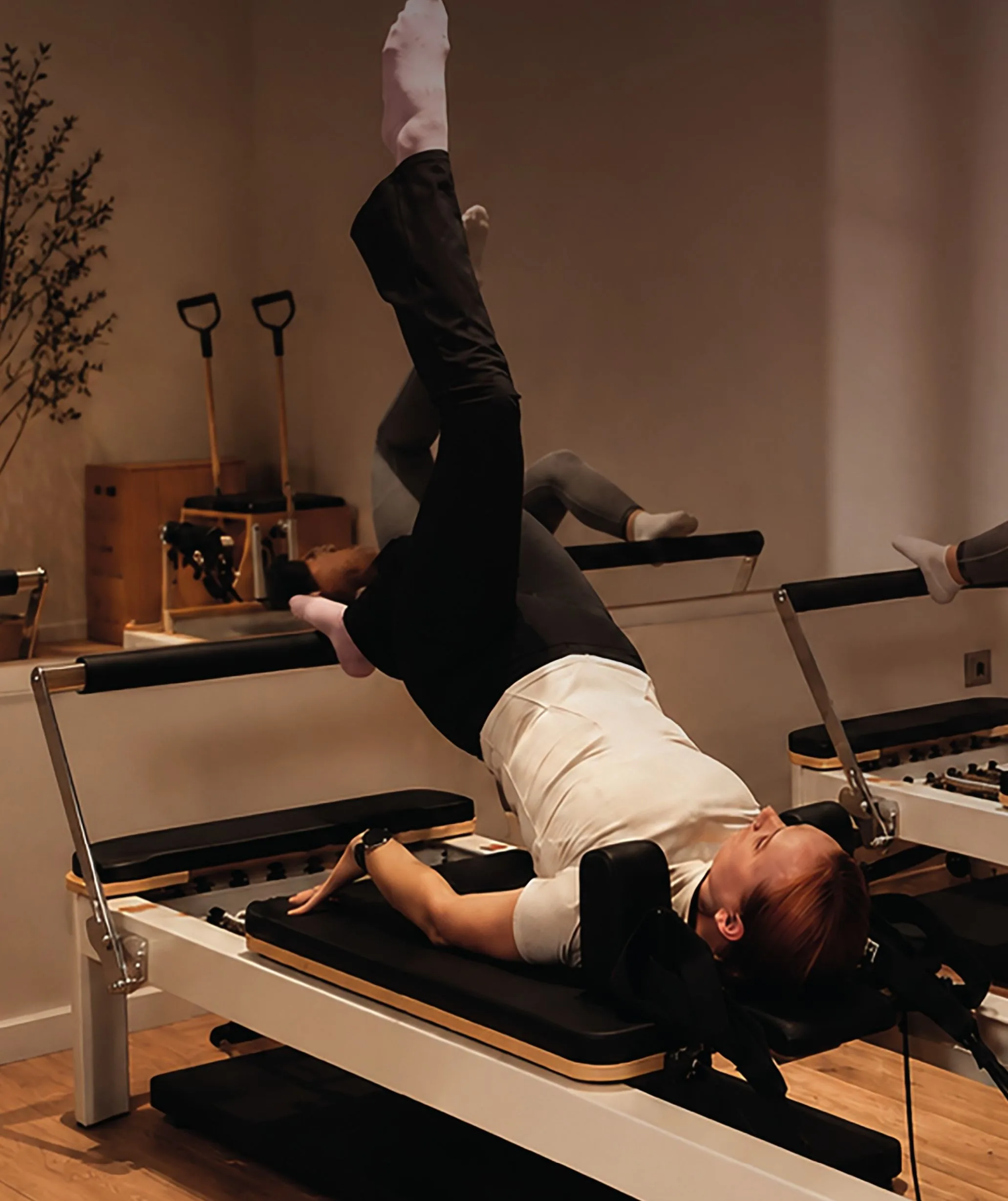 Тренировка на реформере Pilates Reformer
